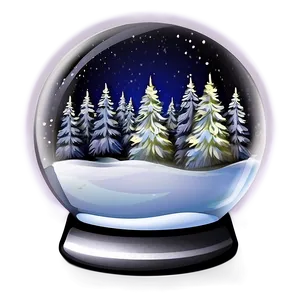 Snow Globe Design PNG 78 PNG