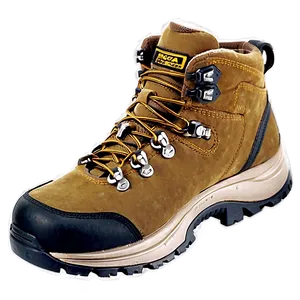 Snow Hiking Boots PNG 06282024