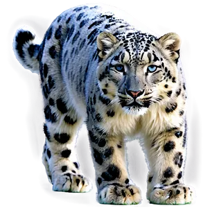 Snow Leopard Habitat Landscape PNG Ulv11