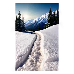 Snow Path Transparent PNG 05252024 PNG