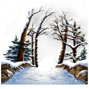 Snow Path Transparent PNG 4 PNG