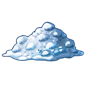 Snow Pile For Design PNG Grk