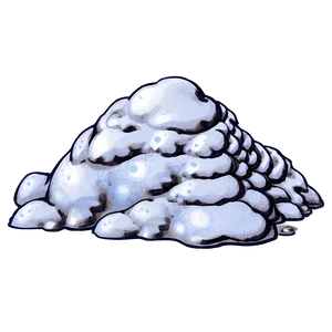 Snow Pile Graphic Png 87 PNG image