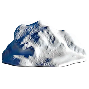 Snow Pile Landscape PNG Ylw