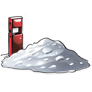 Snow Pile Vector PNG 06212024
