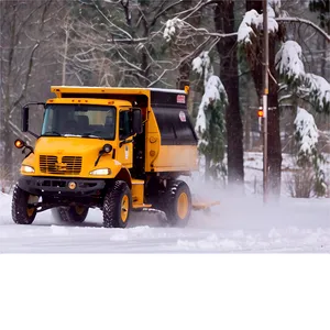 Snow Plow In Action Png Htd PNG image