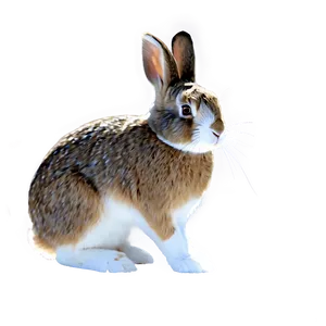 Snow Rabbit Png 05062024 PNG image