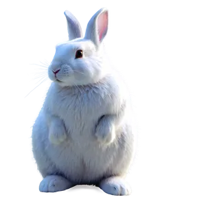 Snow Rabbit PNG 2