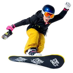 Snowboard Competition PNG 05242024