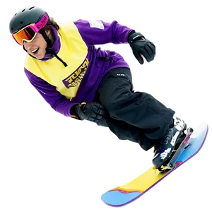 Snowboard Competition PNG 05242024