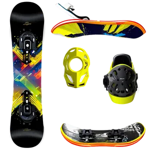 Snowboard Equipment PNG Jvo