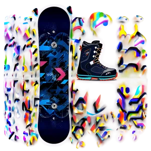 Snowboard Equipment PNG Wnm95