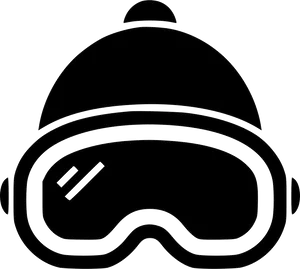 Snowboard Gogglesand Helmet Icon