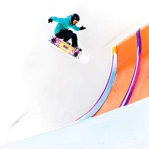 Snowboard Halfpipe PNG 29