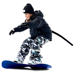 Snowboard Instructor PNG 05242024