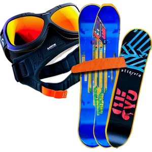 Snowboarding Workshop Equipment PNG 06242024