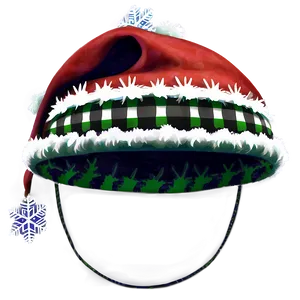 Snowflake Christmas Hat Png 04292024 PNG image