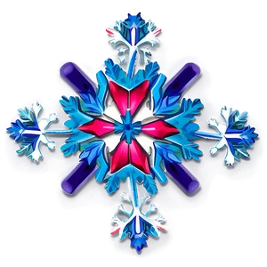 Snowflake Christmas Theme Png Mrg PNG image