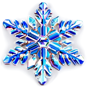 Snowflake In Ice Crystal Png Lpf PNG image