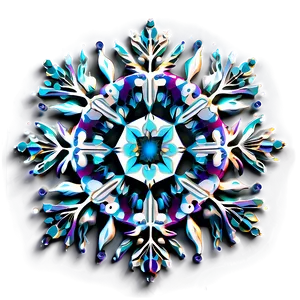 Snowflake Mandala Design PNG 05252024 PNG