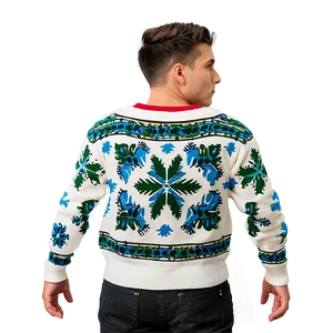 Snowflake Sweater Design PNG 55 PNG