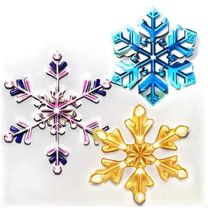Snowflake Symphony Art PNG Pnj PNG