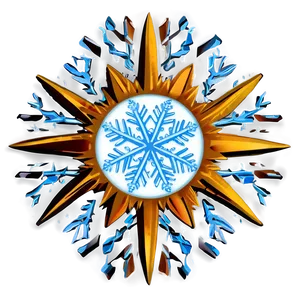 Snowflake Winter Bliss Png Tvs29 PNG image