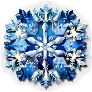 Snowflake Winter Fantasy Png 04292024 PNG image