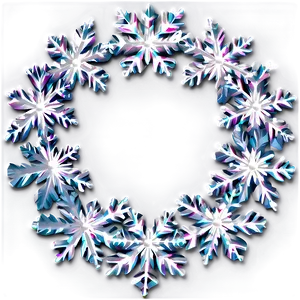 Snowflake Wreath Png 74 PNG image