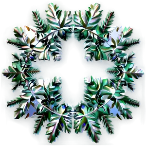 Snowflake Wreath Png Jph PNG image