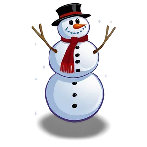 Snowman Cartoon Character Png 89 PNG image