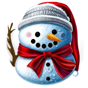 Snowman Christmas Hat Png Ude16 PNG image