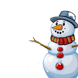 Snowman In A Snowstorm Png Tpq88 PNG image
