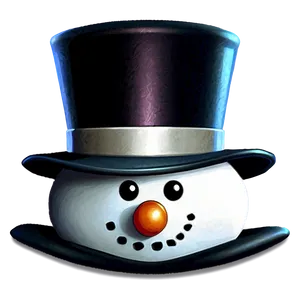 Snowman's Top Hat Png Hns PNG image