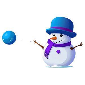 Snowman Snowball Fight Png 37 PNG image
