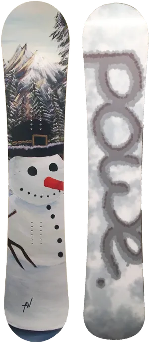 Snowman Snowboard Design