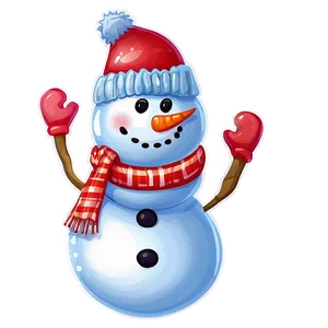 Snowman With Hot Cocoa Png 95 PNG image