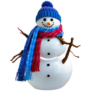 Snowman With Scarf Png Sdx94 PNG image