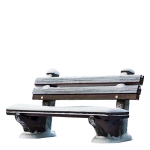 Snowy Bench Transparent PNG Xxo PNG