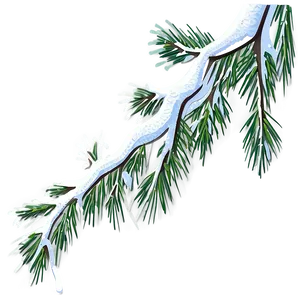 Snowy Branches Transparent PNG Tkg57 PNG
