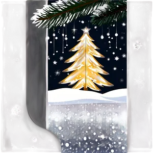 Snowy Christmas Tree Transparent Png Oag57 PNG image