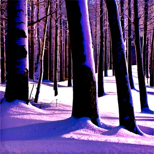 Snowy Forest Transparent PNG Cvi PNG