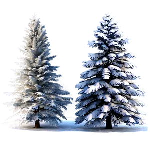 Snowy Grove Trees PNG 29 PNG