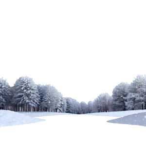 Snowy Landscape Transparent PNG 32