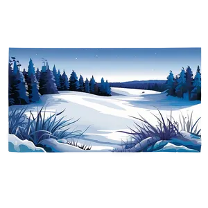 Snowy Landscape Transparent PNG Fyt