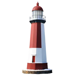 Snowy Lighthouse Png Yye PNG image