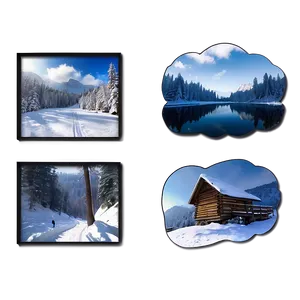 Snowy Memories Png Rom PNG image