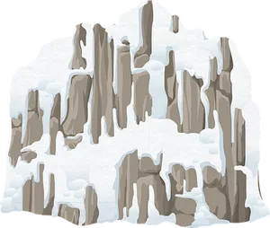 Snowy_ Mountain_ Clipart_ Illustration