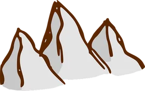 Snowy_ Mountain_ Range_ Cartoon