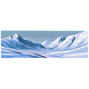 Snowy Mountain Slopes Png 36 PNG image